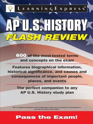 cover image of AP U.S. History Flash Review